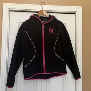 Harley Davidson hooded jacket.